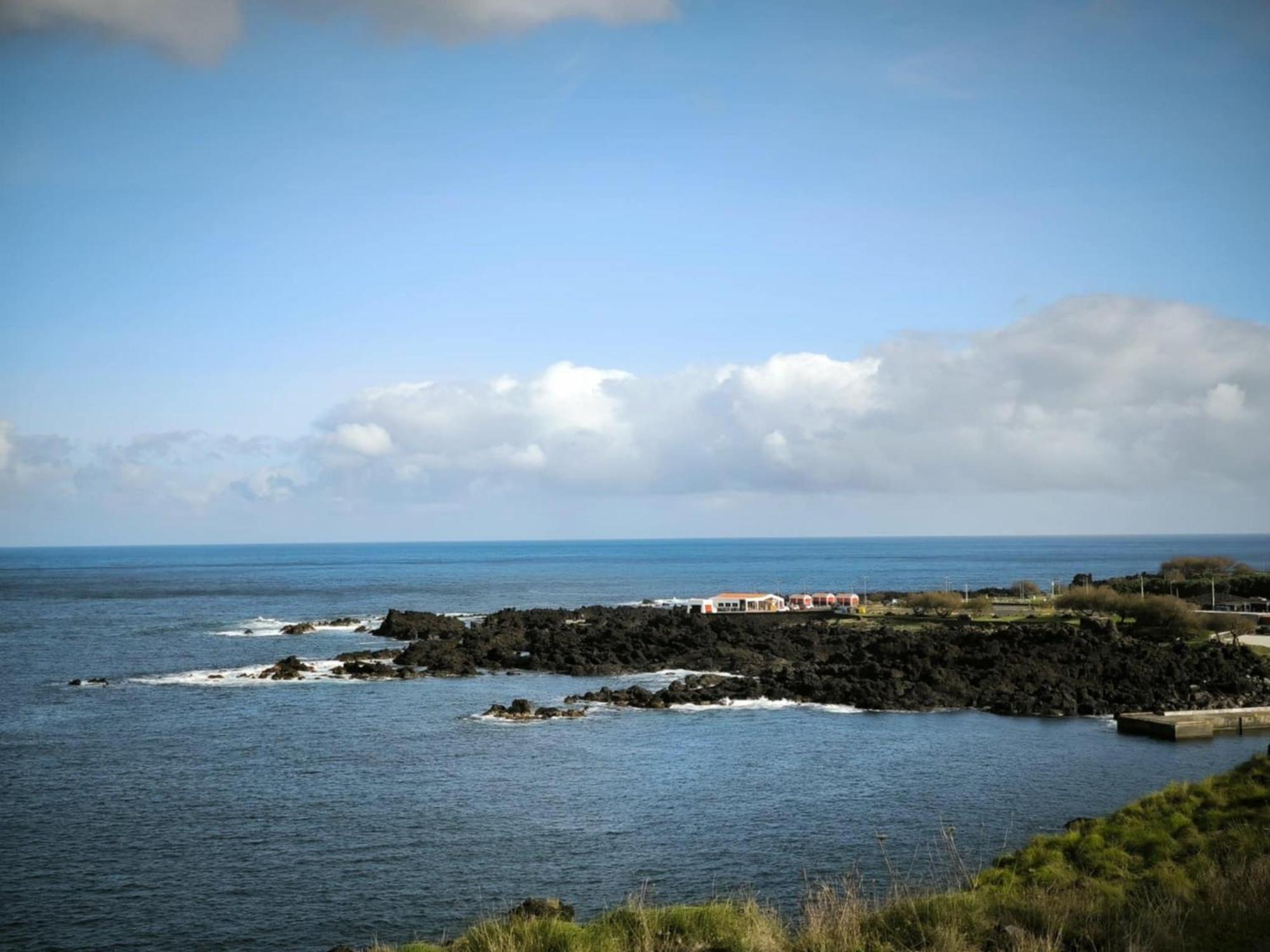 Vivenda "Porto De Abrigo" Villa Biscoitos  Bagian luar foto