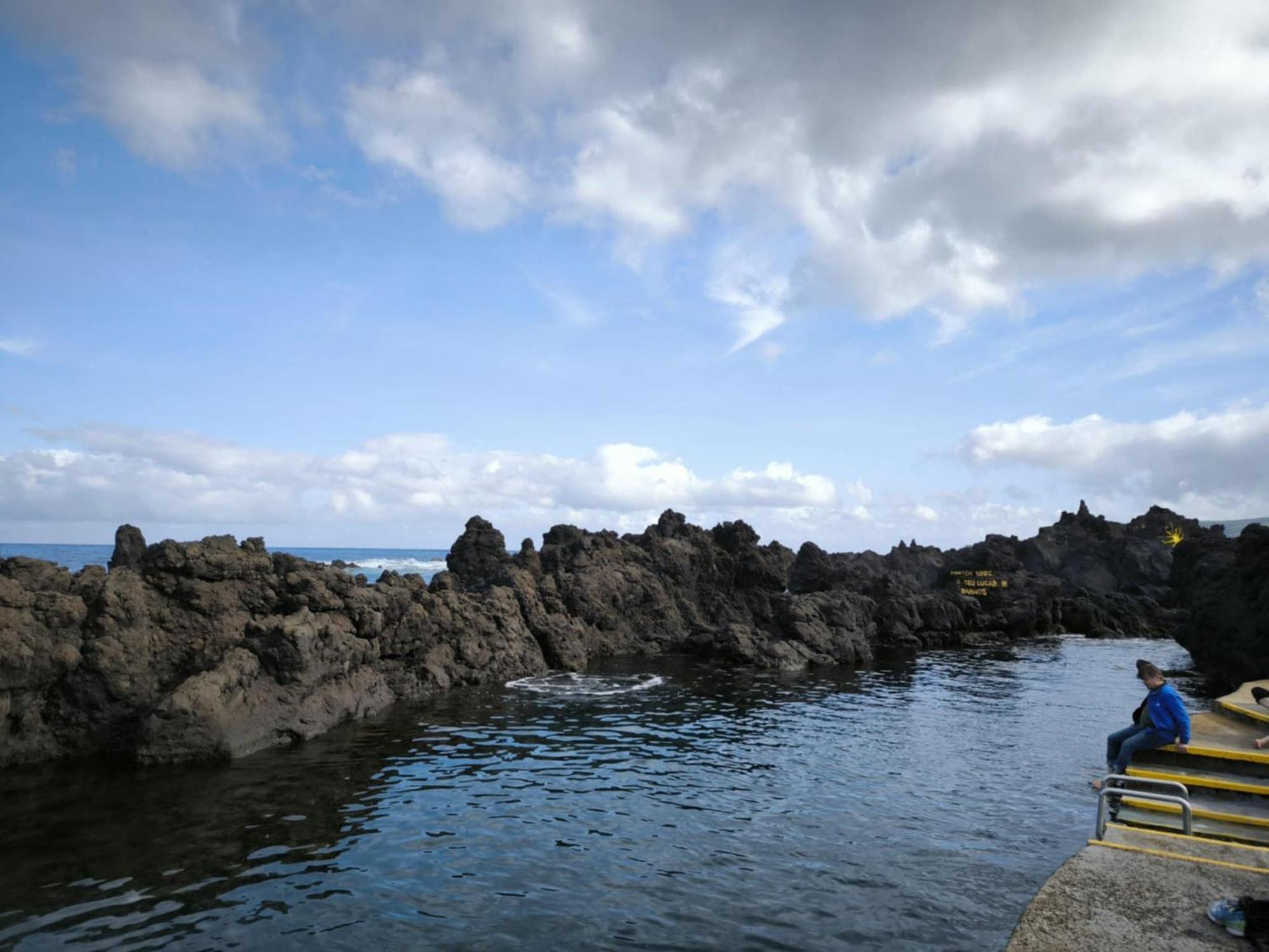 Vivenda "Porto De Abrigo" Villa Biscoitos  Bagian luar foto