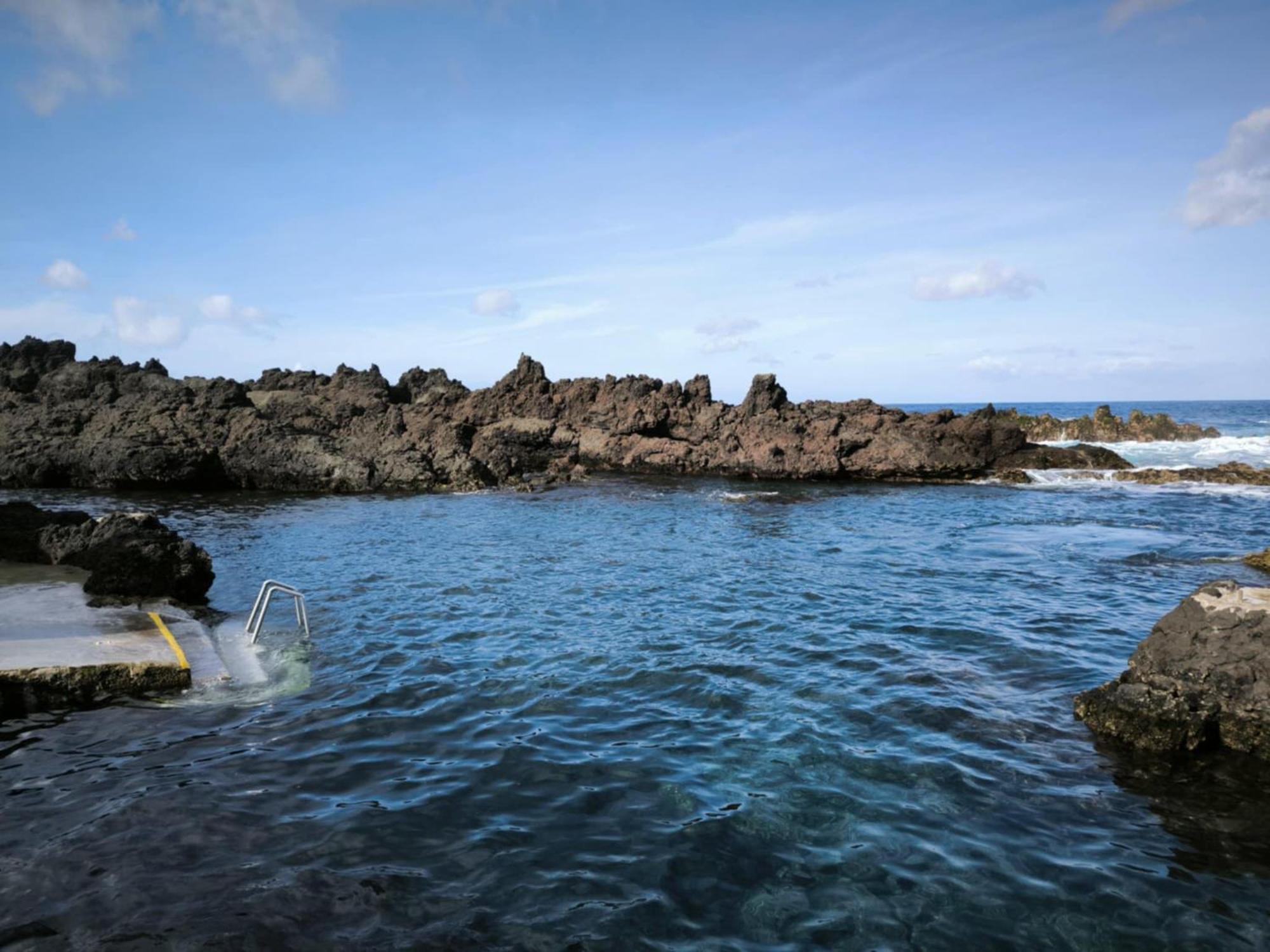 Vivenda "Porto De Abrigo" Villa Biscoitos  Bagian luar foto